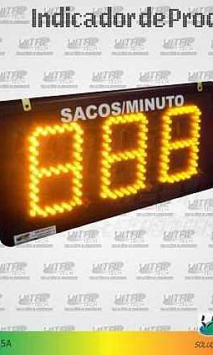 IND-0055A (INDICADOR DE PRODUÇÃO 3 DÍGITOS 6" POL. 24 V) IND-0055A (INDICADOR DE PRODUÇÃO 3 DÍGITOS 6" POL. 24 V)