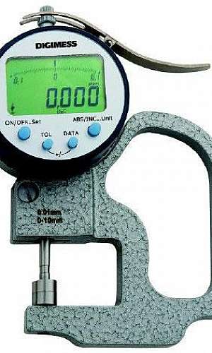 Medidor de espessura digital Medidor de espessura digital