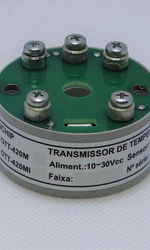Transmissor de temperatura microprocessado Transmissor de temperatura microprocessado