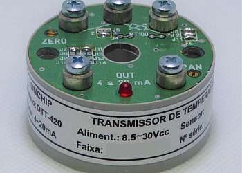 Transmissor de temperatura pt100