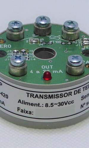 Transmissor temperatura PT100